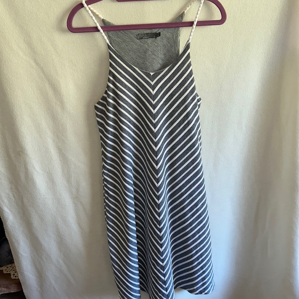 Prana - Summer Sundress with Chevron Pattern. Size Small